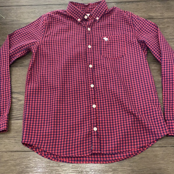 Boys button down dress shirt Abercrombie Kids - Picture 7 of 10